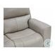 Laredo Cement Leather 87" Zero Gravity Power Reclining Sofa with Fold Down Center Console and USB Charging