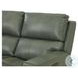 Laredo Sage Moss Leather 87" Zero Gravity Power Reclining Sofa with Fold Down Center Console and USB Charging