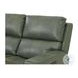 Laredo Sage Moss Leather 87" Zero Gravity Power Reclining Sofa with Fold Down Center Console and USB Charging