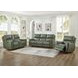 Laredo Sage Moss Leather Zero Gravity Glider Power Recliner with Power Headrest and USB Charging