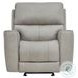 Laredo Cement Leather Power Reclining Living Room Set with Power Headrest