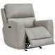 Laredo Cement Leather Zero Gravity Power Reclining Living Room Set with Power Headrest and USB Charging