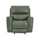 Laredo Sage Moss Leather Zero Gravity Glider Power Recliner with Power Headrest and USB Charging