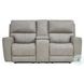 Laredo Cement Leather Power Reclining Living Room Set with Power Headrest