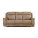 Fischer Saddle Leather 86" Zero Gravity Power Reclining Sofa with Power Headrest and USB Charging
