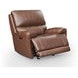 Highland Brown Coffee Leather Zero Gravity Glider Power Recliner with Power Headrest and USB Charging
