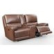 Highland Brown Coffee Leather 79" Zero Gravity Power Reclining Console Loveseat with Power Headrest and USB Charging