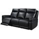 Valley Black Leather Zero Gravity Power Reclining Living Room Set with Power Headrest and USB Charging