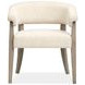 Braelyn Beige Upholstered Host Chair Set of 2
