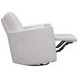 Trenton Acadia White Manual Swivel Glider Recliner with Pillows