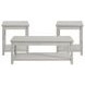 Holmes White 3 Piece Occasional Table Set