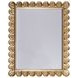 Eliza Gold Leaf Rectangular Wall Mirror