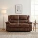 Ellicott Brown Double Reclining Loveseat