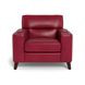 Elwyn Cranberry Leather Living Room Set