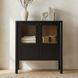 Hannah Black 2 Door Cabinet