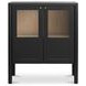 Hannah Black 2 Door Cabinet