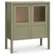 Hannah Green 2 Door Cabinet