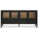 Hannah Black 4 Door Sideboard