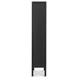 Hannah Black 4 Glass Door Tall Cabinet