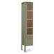 Hannah Green 4 Door Tall Cabinet