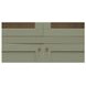 Hannah Green 4 Door Tall Cabinet