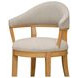 Carlos Taupe Upholstered Dining Chair