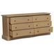 Clarence Natural 6 Drawer Dresser