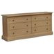 Clarence Natural 6 Drawer Dresser