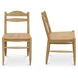 Tate Beige Upholstered Dining Chair Set of 2