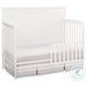 Emery White Convertible Standard Crib