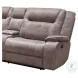 Finn Desert Taupe Performance Fabric 7 Piece Modular Reclining Sectional