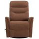 Gemini Snazzy Terracotta Manual Swivel Glider Recliner
