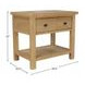 Emilia Natural 1 Drawer Nightstand