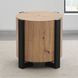 Darcie Brown Round End Table