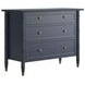Haven Navy Masterpiece 3 Drawer Bachelor's Chest