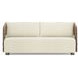 Maldives Cream Performance Fabric 72" Outdoor Sofa