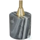 Johan White Gray And Gold Side Table