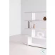 Miri White Large Bookshelf