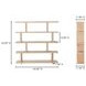 Miri Oak Large Shelf