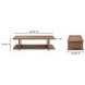 Miri Walnut Rectangular Coffee Table