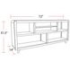 Escape Glazed Natural Oak 72" Console