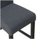 High Line Gray Upholstered Counter Height Chair Set of 2