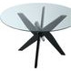 Amalie Brown 48" Round Dining Table