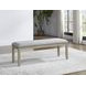 Carena Brown 54" Upholstered Bench