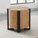 Darcie Brown Round End Table