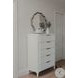 Harbor Point Reed Timeless Clean White 5 Drawer Chest