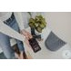 Harbor Point Reed Timeless Clean White 2 Drawer Nightstand with USB Charging
