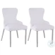 Evelyn White Side Chair Set of 2