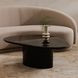 Eden Black Free Form Coffee Table