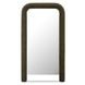 Ellison Olive Upholstered Rectangular Floor Mirror